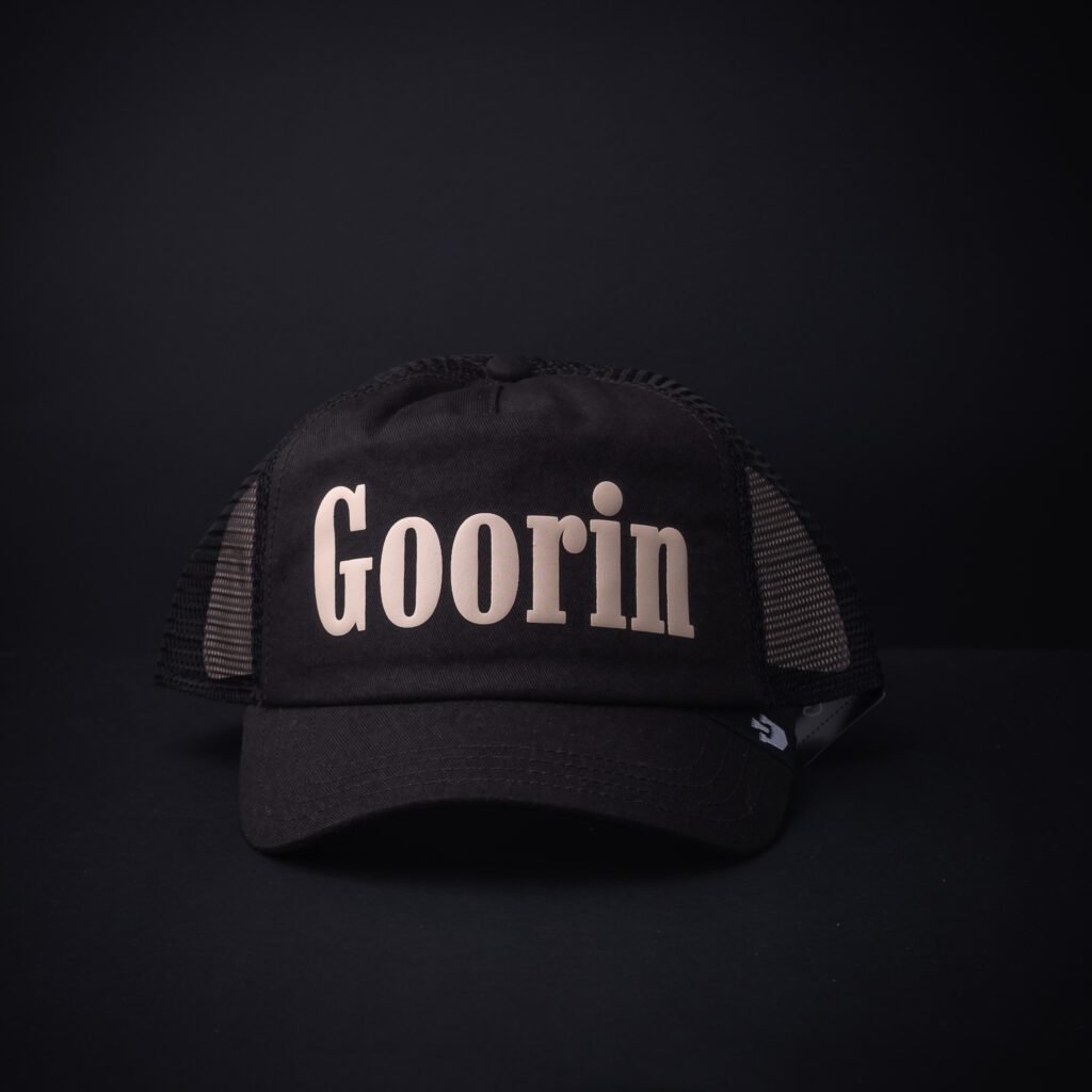 Gorras Goorin Bros Trucker Letras Goorin Beige Negra