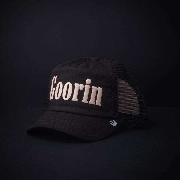 Gorras Goorin Bros Trucker Letras Goorin Beige Negra