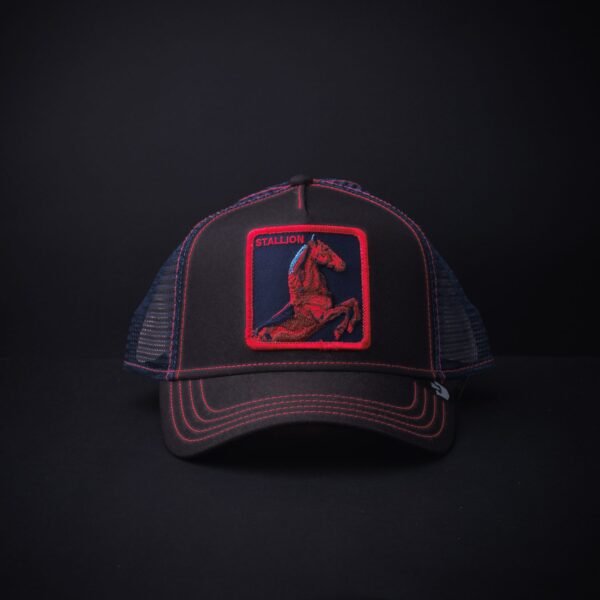 Gorra Goorin Bros trucker Stallion Trip Negra
