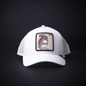 memoria 2-1515 Gorra Goorin Bros Trucker Nuts Blanca
