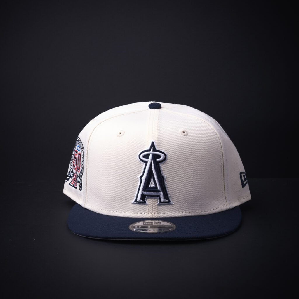 Gorra New Era 9Fifty Angelinos Snapback Color Beig/Azul