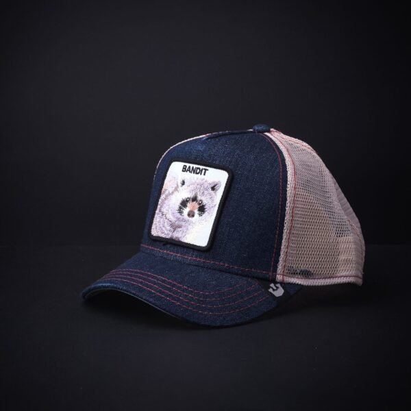 Gorra Goorin Bros Trucker Bandit Mezclilla Azul/Beige