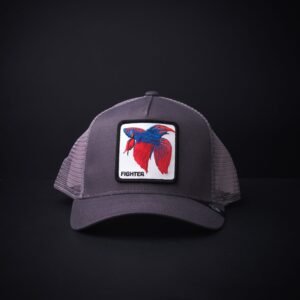 memoria 2-1533 Gorra Goorin Bros Trucker Fighter Gris