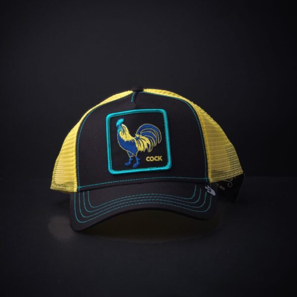 Gorras Goorin Bros Trucker Cock Negro/Amarillo