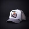 Gorra Goorin Bros Trucker Boss Blanca/Gris