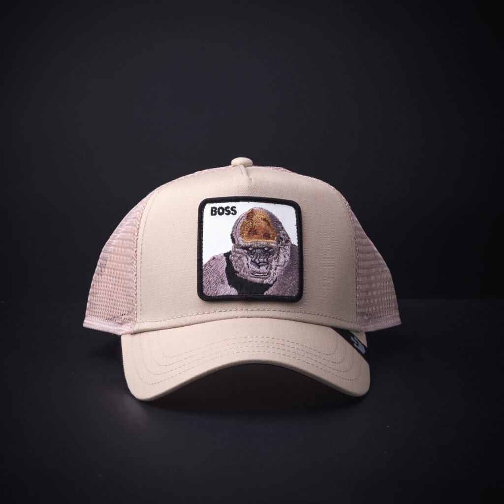 Gorra Goorin Bros trucker Boss Beige