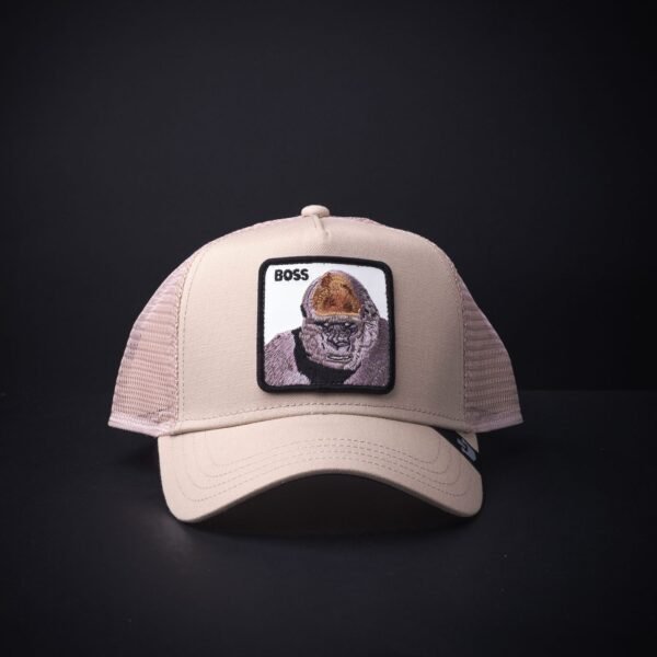 Gorra Goorin Bros trucker Boss Beige