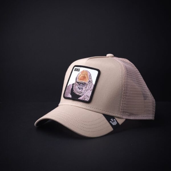 Gorra Goorin Bros trucker Boss Beige