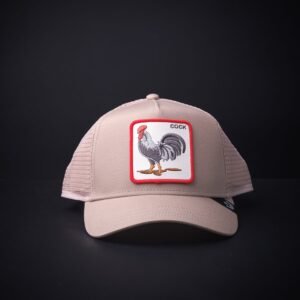 memoria 2-1548 Gorra Goorin Bros Trucker Cock Beige