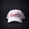 Gorra Goorin Bros Trucker Letras Goorin Rojas Color Crema