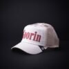 Gorra Goorin Bros Trucker Letras Goorin Rojas Color Crema