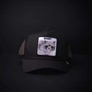 memoria 2-1557 Gorra Goorin Bros Trucker Bandit Negra
