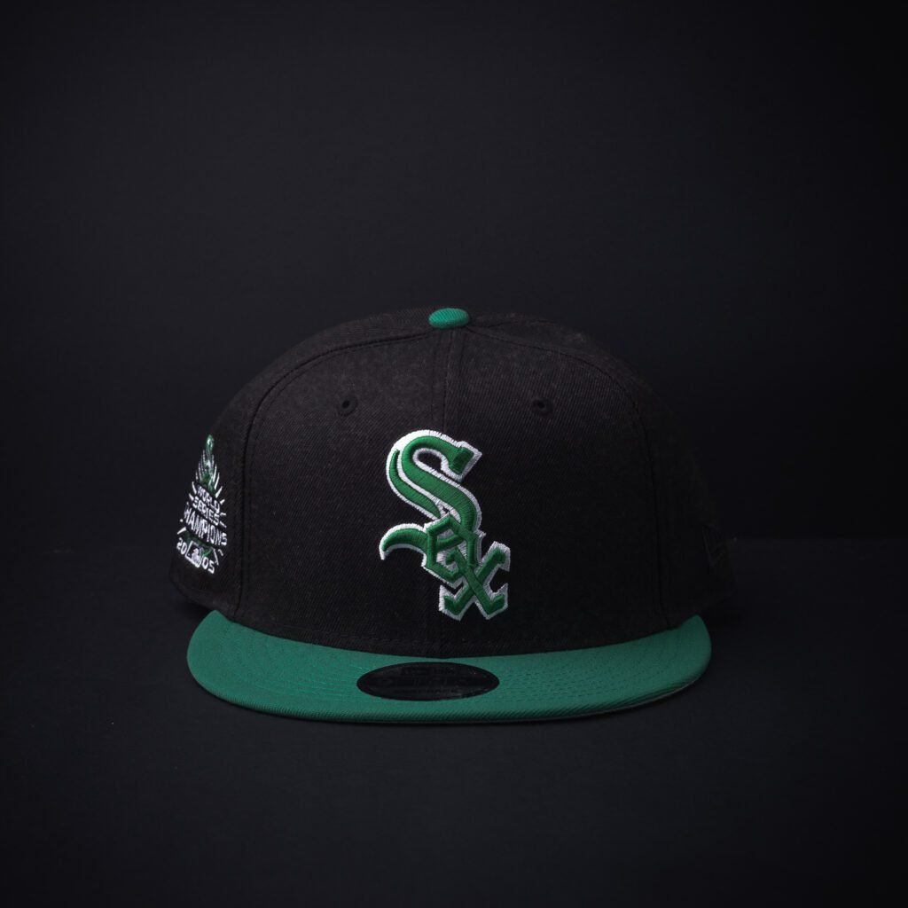 Gorra New Era 9Fifty Chicago White Sox Snapback Color Negra/Verde