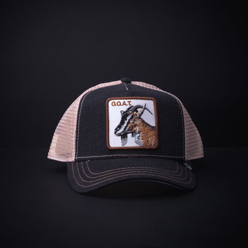 Gorra Goorin Bros Trucker Goat Mezclilla Negra