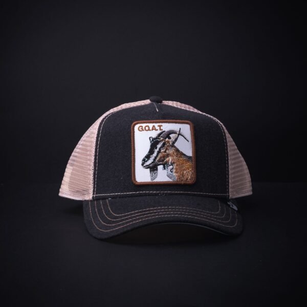 Gorra Goorin Bros Trucker Goat Mezclilla Negra