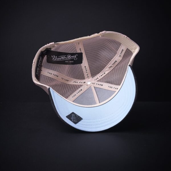 Gorra Goorin Bros Trucker Goat Mezclilla Negra