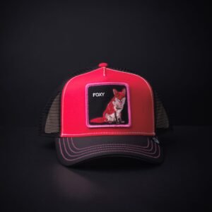 memoria 2-1566 Gorra Goorin Bros Trucker Foxy Roja/Negro