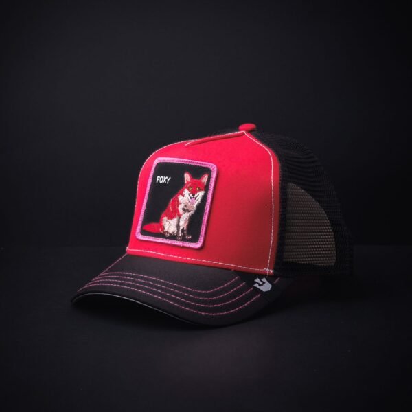 Gorra Goorin Bros Trucker Foxy Roja/Negro