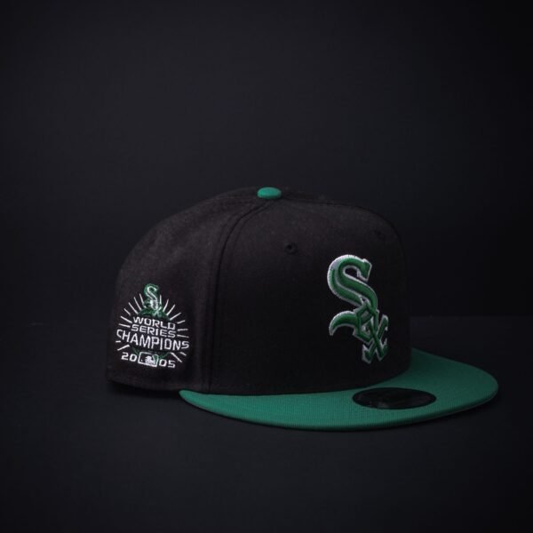 Gorra New Era 9Fifty Chicago White Sox Snapback Color Negra/Verde