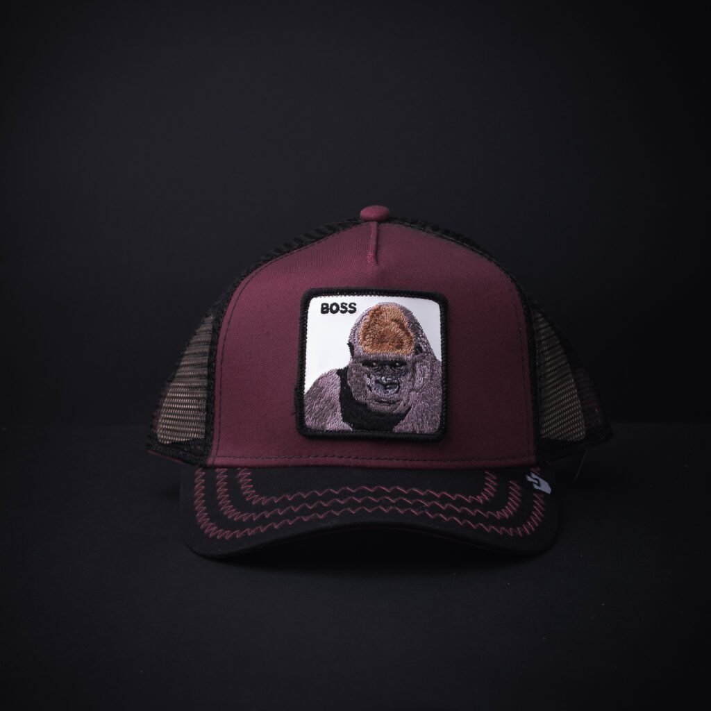 Gorra Goorin Bros Trucker Boss Guinda/Negro