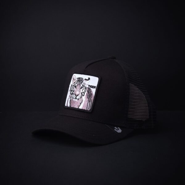 Gorra Goorin Bros Trucker Tiger Negra