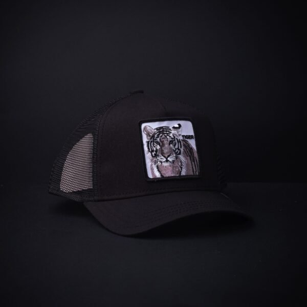 Gorra Goorin Bros Trucker Tiger Negra