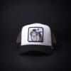 Gorra Goorin Bros Trucker Tiger Blanca/Negro