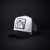 Gorra Goorin Bros Trucker Tiger Blanca/Negro