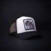 Gorra Goorin Bros Trucker Tiger Blanca/Negro
