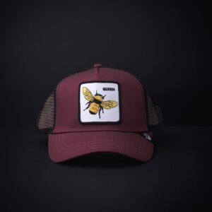 memoria 2-1602 Gorra Goorin Bros Trucker Queen Guinda/Negro