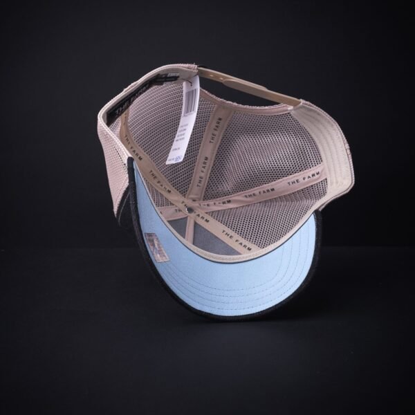 Gorra Goorin Bros Trucker Boss Mezclilla Negra/Beige