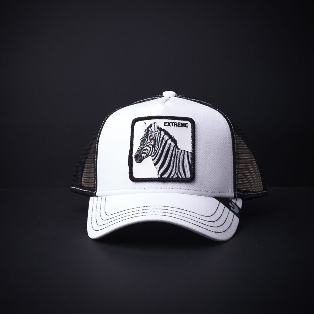 Gorra Goorin Bros Trucker Extreme Blanca/Negra
