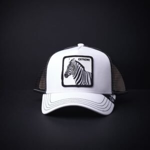 memoria 2-1617 Gorra Goorin Bros Trucker Extreme Blanca/Negra