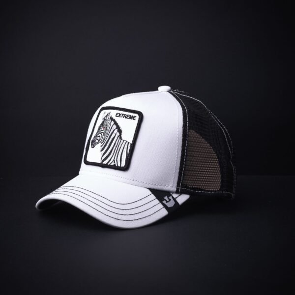 Gorra Goorin Bros Trucker Extreme Blanca/Negra