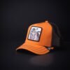 Gorra Goorin Bros Trucker Tiger Naranja/Negro