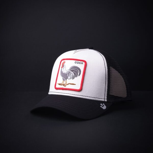 Gorra Goorin Bros Trucker Cock Blanco/negro