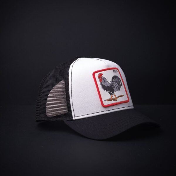 Gorra Goorin Bros Trucker Cock Blanco/negro