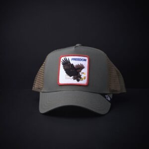 memoria 2-1638 Gorra Goorin Bros Trucker Freedom Verde Olivo