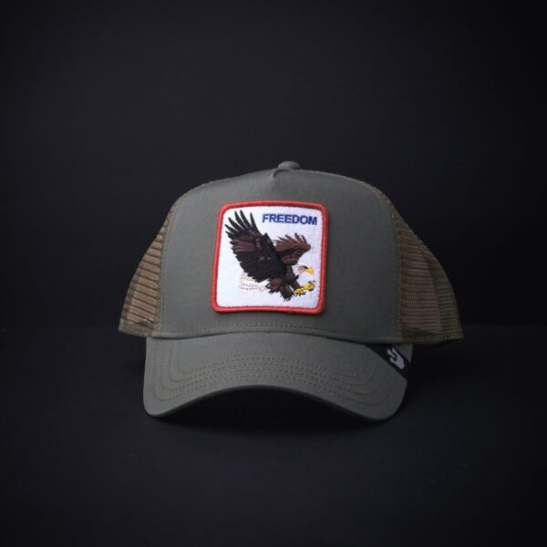 Gorra Goorin Bros Trucker Freedom Verde Olivo