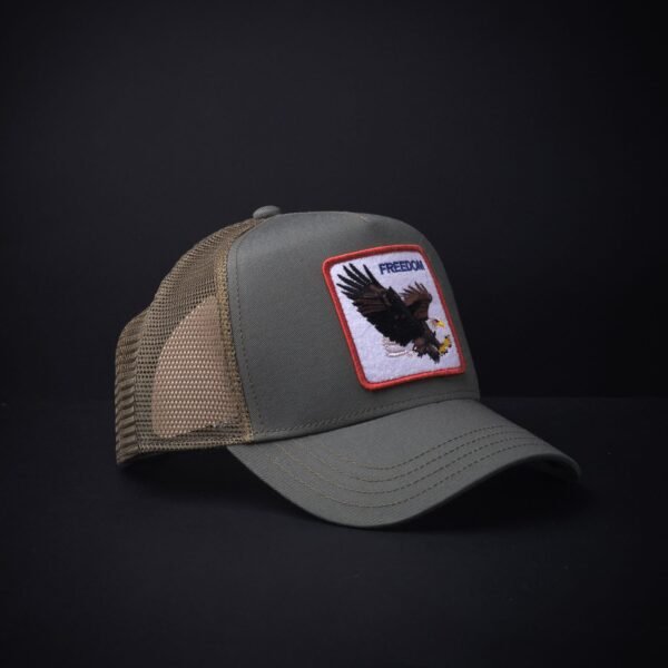 Gorra Goorin Bros Trucker Freedom Verde Olivo