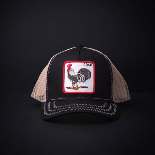 Gorra Goorin Bros Trucker Cock Negro/Beige