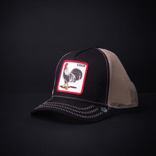 Gorra Goorin Bros Trucker Cock Negro/Beige