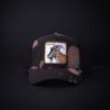 Gorra Goorin Bros Trucker Goat Negro Manchas Cafe