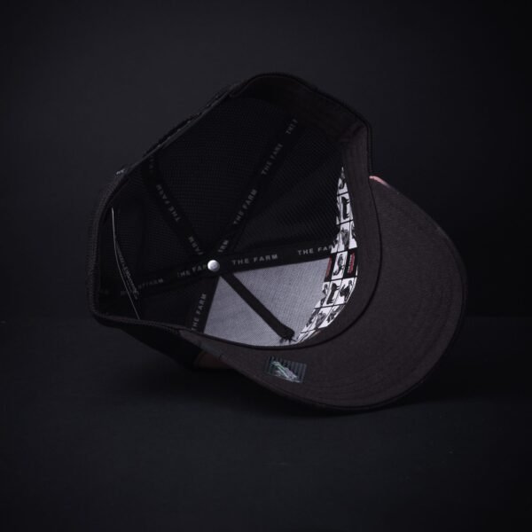 Gorra Goorin Bros Trucker Goat Negro Manchas Cafe