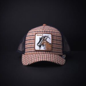 memoria 2-1651 Gorra Goorin Bros Goat Cafe/Negro