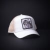 Gorra Goorin Bros Trucker Tiger Piel Blanca