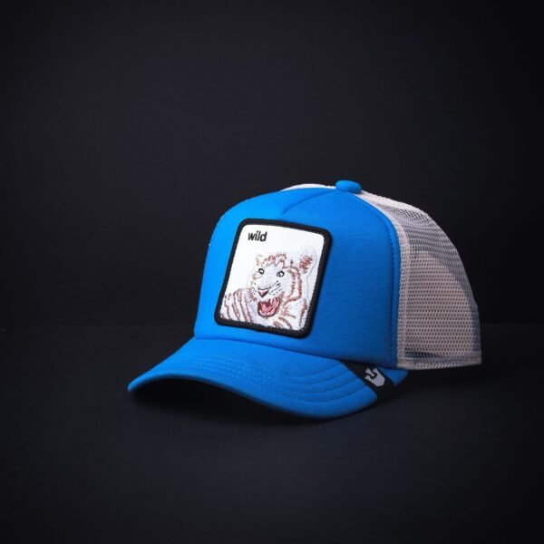 Gorra Goorin Bros Trucker Niño Wild Azul