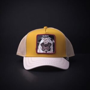 memoria 2-1682 Gorra Goorin Bros Trucker Sleepy Amarilla