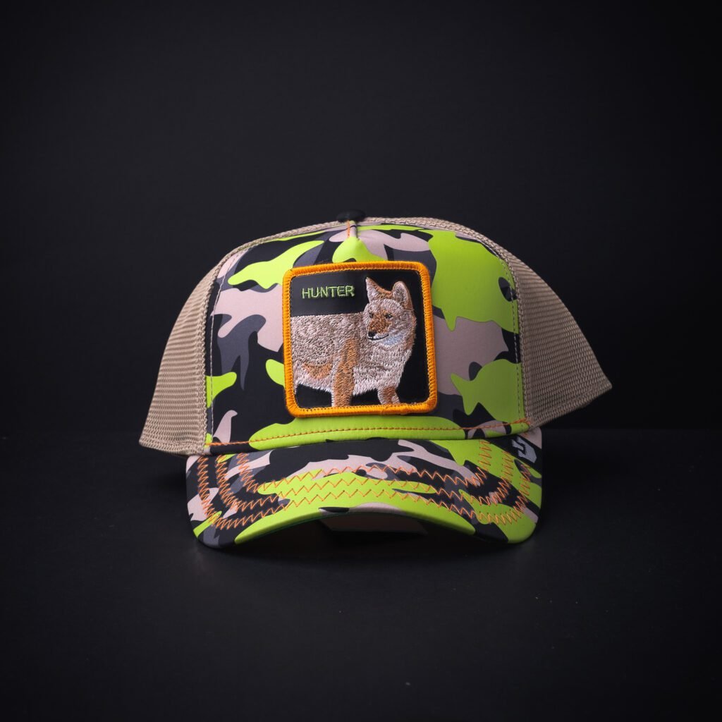Gorra Goorin Bros Trucker Hunter Verde Camuflajiada