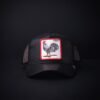 Gorra Goorin Bros Trucker Cock Negra Piel